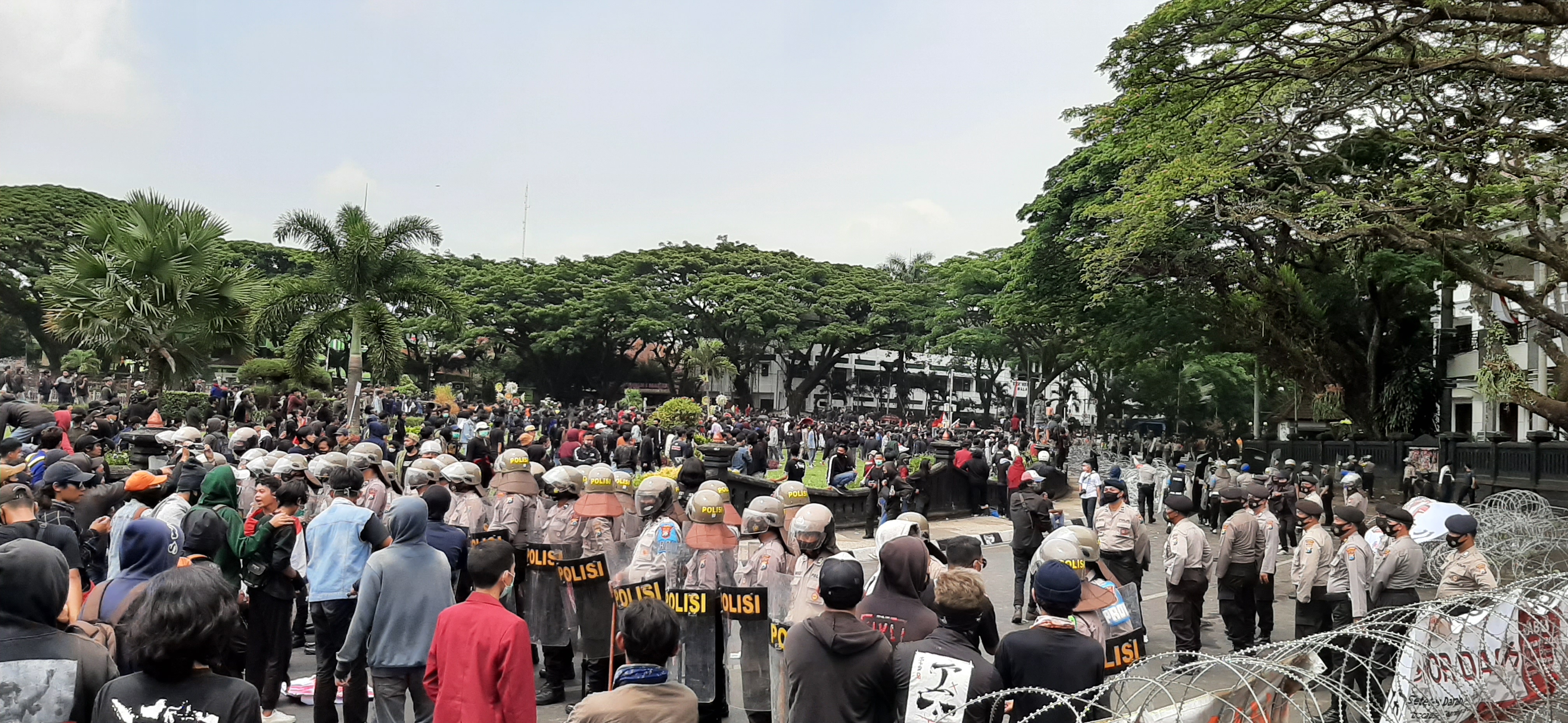 Tanpa Orasi, Ketua DPRD Kota Malang Sebut Demo Sudah Direncanakan
