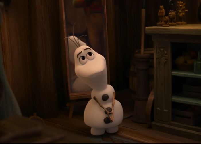 Olaf Mencari Asal Usulnya Di Trailer Once Upon A Snowman 9969