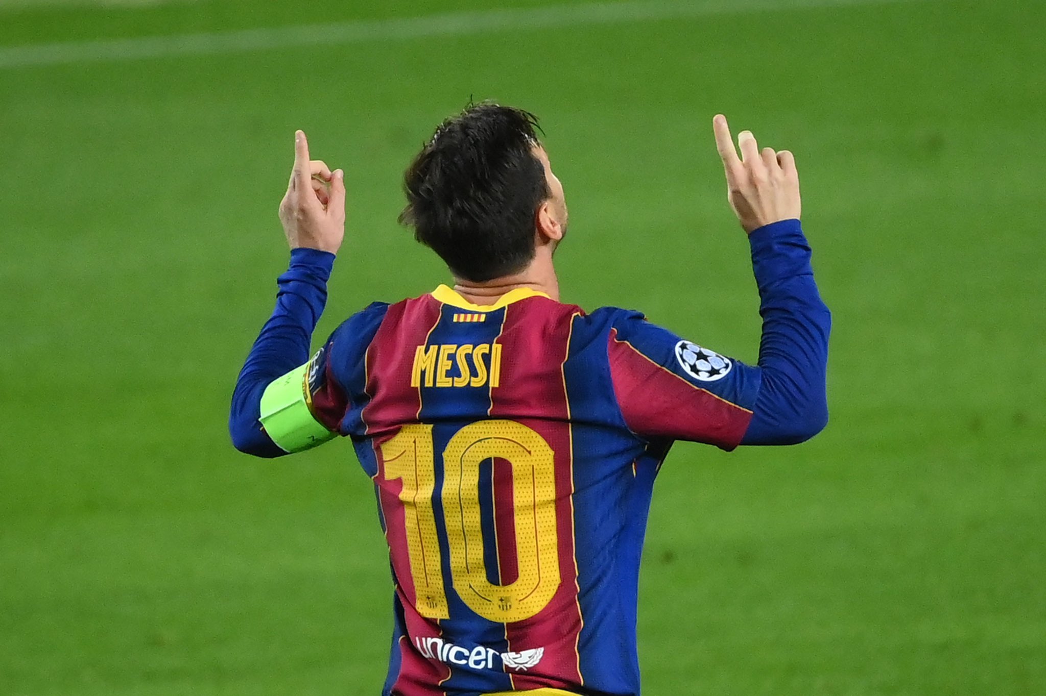 Barcelona Pesta Gol, Messi dan Ansu Fati Bikin Rekor