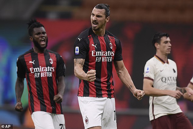 AS Roma Mampu Hentikan Catatan Sempurna AC Milan di Serie A
