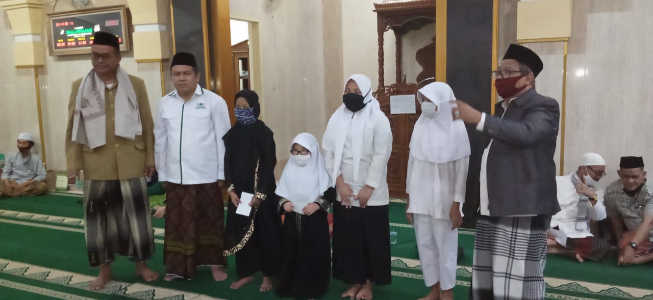 Rayakan Maulid dan Hari Santri, Lazisnu Jaksel Salurkan Dana Infak untuk Yatim Piatu
