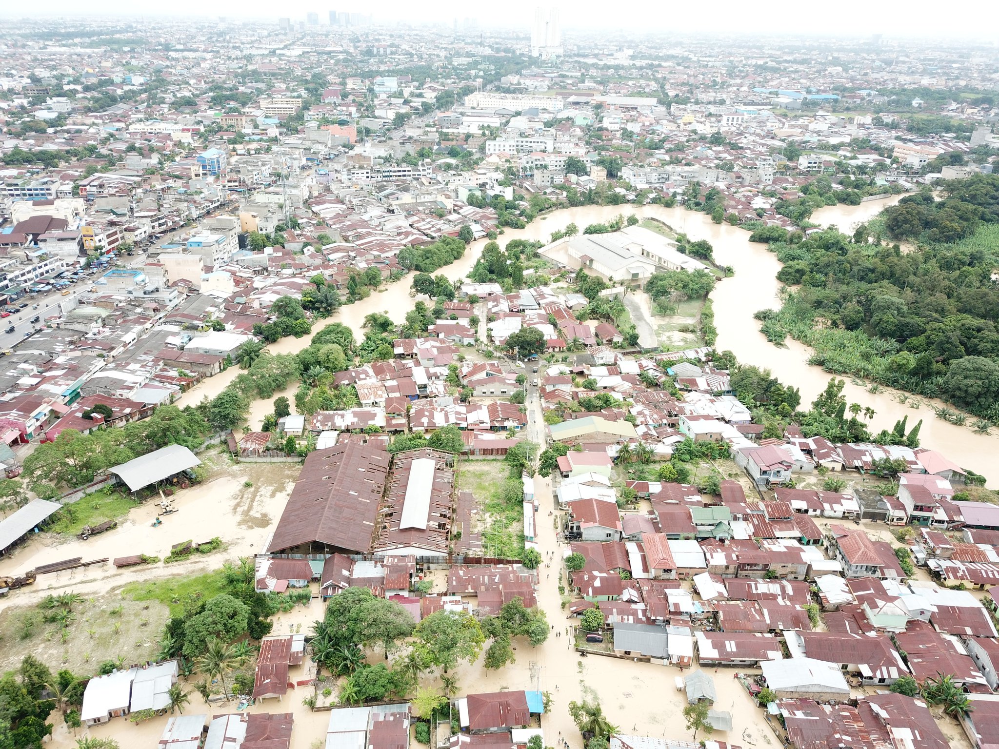 Banjir Rendam 21 Kecamatan di Medan, Ini Penjelasan BMKG 