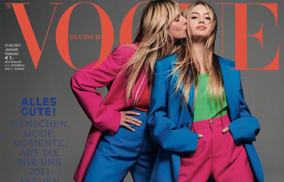 Ikut Jejak Sang Ibu Leni Klum Debut Modeling Di Cover Vogue Urbanasia Com