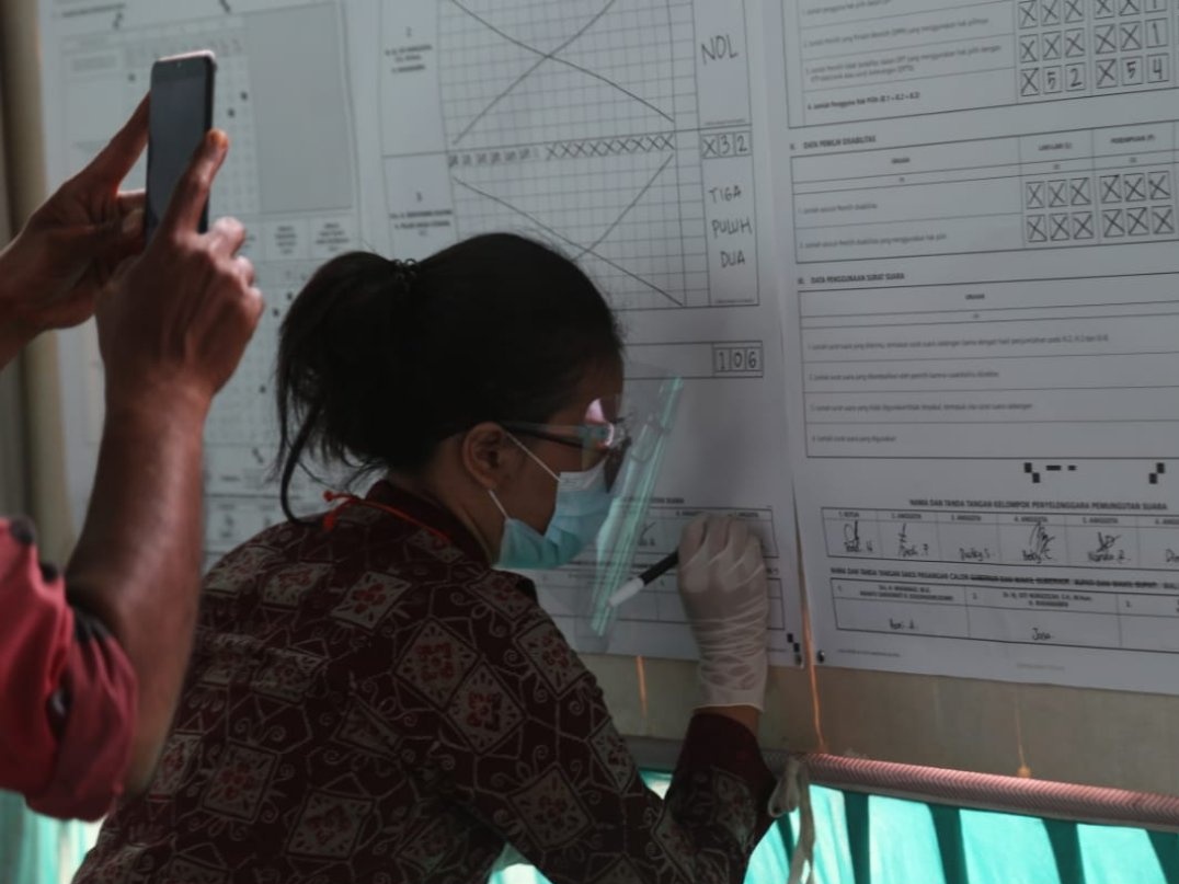 Hasil Sirekap Pilkada Jatim Capai 100 Persen, Ini Rekapitulasinya!