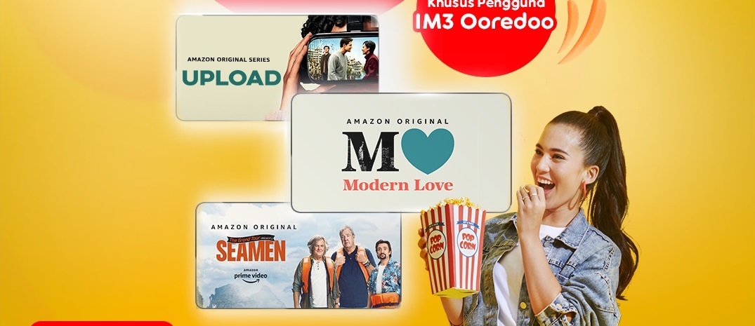 Asyik! IM3 Ooredoo Gratiskan Akses Amazon Prime Video