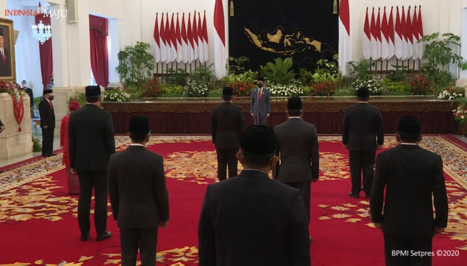 Enam Menteri dan Lima Wakil Menteri Baru di Kabinet Indonesia Maju