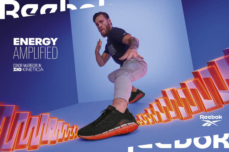 Reebok Ajak Conor McGregor Luncurkan Koleksi Sneaker Terbaru