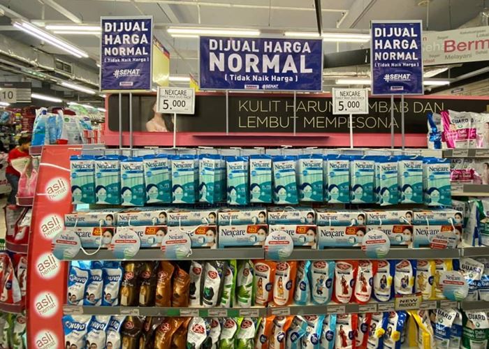 Ramayana Jual Masker Harga Normal, Pembelian Dibatasi