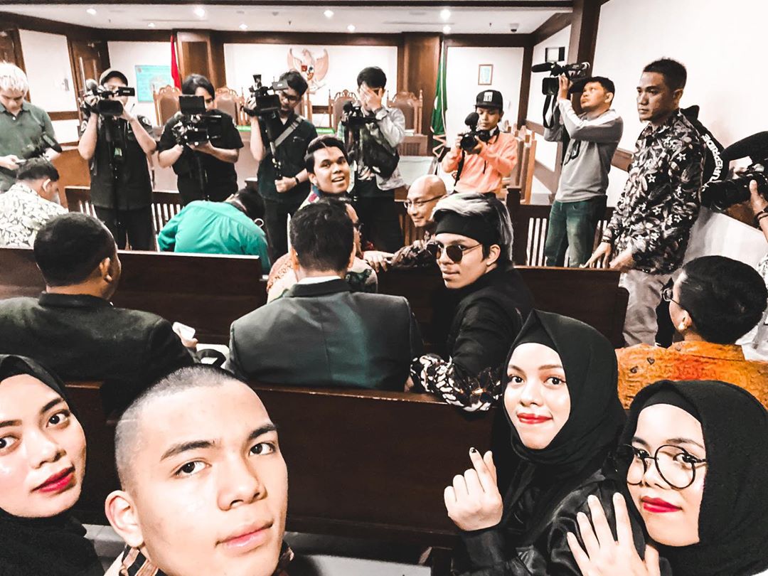 Gen Halilintar Kompak Hadiri Sidang Kasus Gugatan Rp 9,5 M di PN Jakarta Pusat