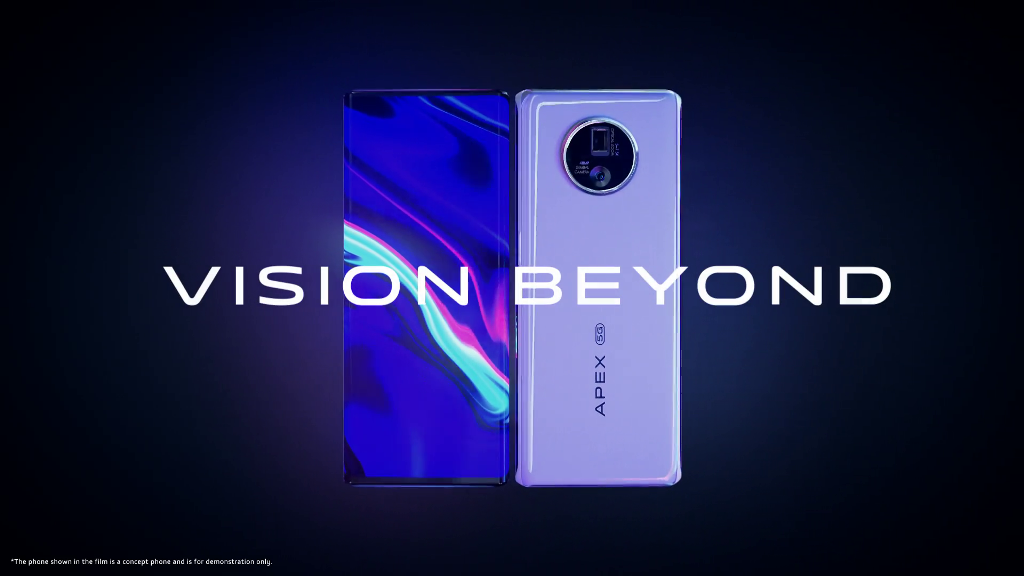 Vivo Kenalkan Ponsel Futuristik APEX 2020