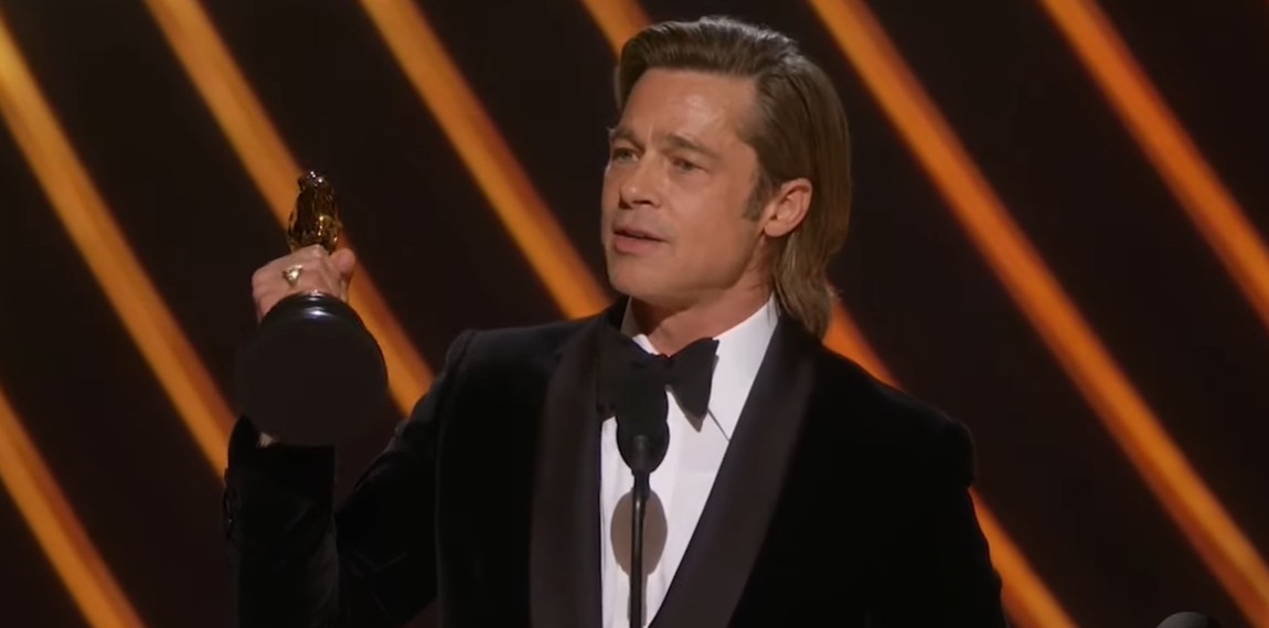  Jadi Aktor Pendukung Terbaik, Pertama Kalinya Brad Pitt Menang Piala Oscar Sebagai Aktor