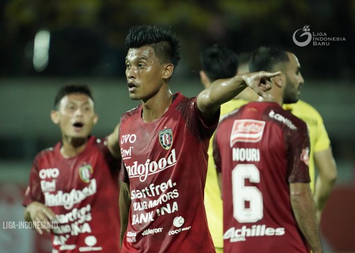 Bali United Menang di Kandang Barito Putera