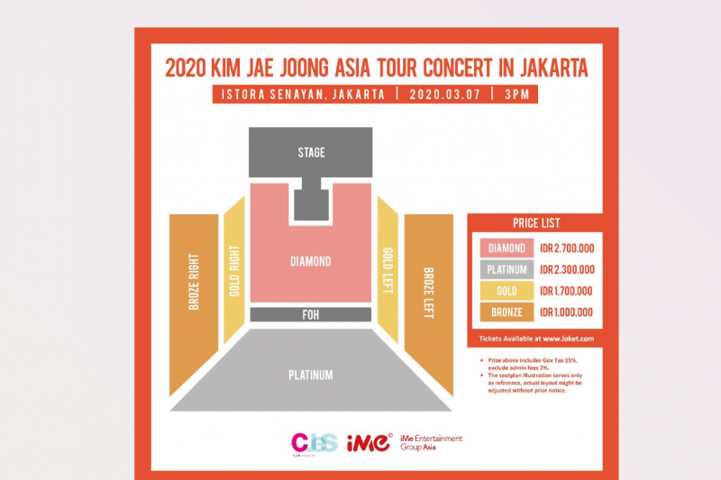 Kpopers! Ini Harga Tiket Konser Kim Jaejoong di Jakarta