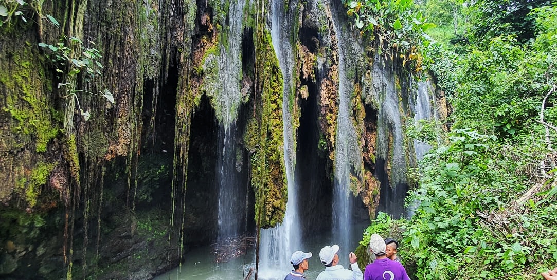 Menengok Keindahan Air Terjun Purba Tirai Bidadari, Green Canyon-nya Probolinggo
