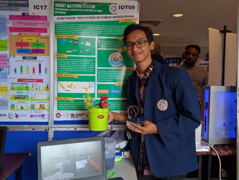 Inovatif! Smart Watering Karya Mahasiswa Unair Ini Bantu Petani Pantau Kelembaban Tanah