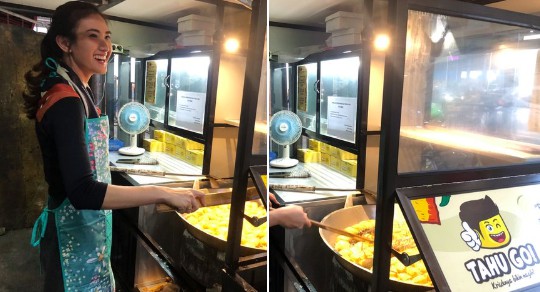 Alitt Susanto Terpesona Lihat Penjual Tahu Cantik di MRT Haji Nawi