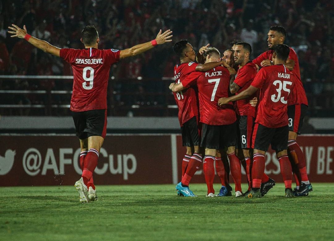 Top! Bali United Awali Piala AFC dengan Kemenangan Telak