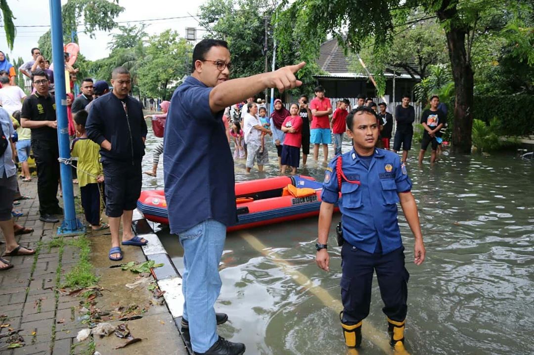 Absen Hadiri Rapat Banjir, Anies: Izinkan Saya Bekerja Bersama Rakyat Dulu 