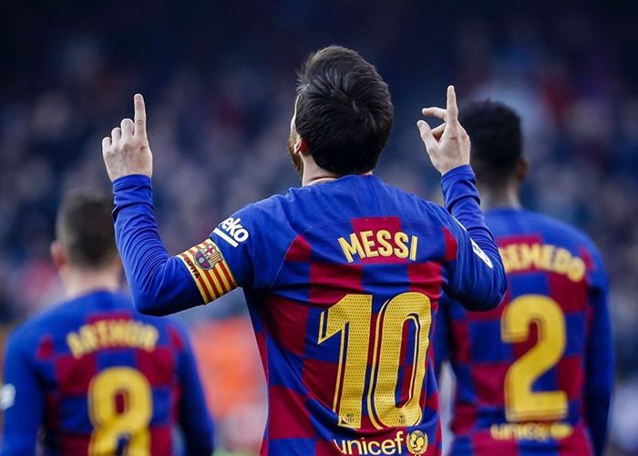 Lionel Messi Buka Puasa: Bikin Empat Gol