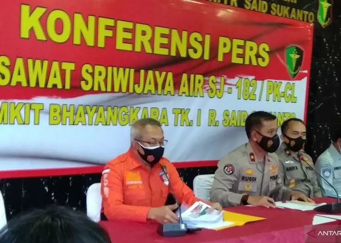 Tiga Korban Pesawat Sriwijaya Air SJ 182 Kembali Teridentifikasi 