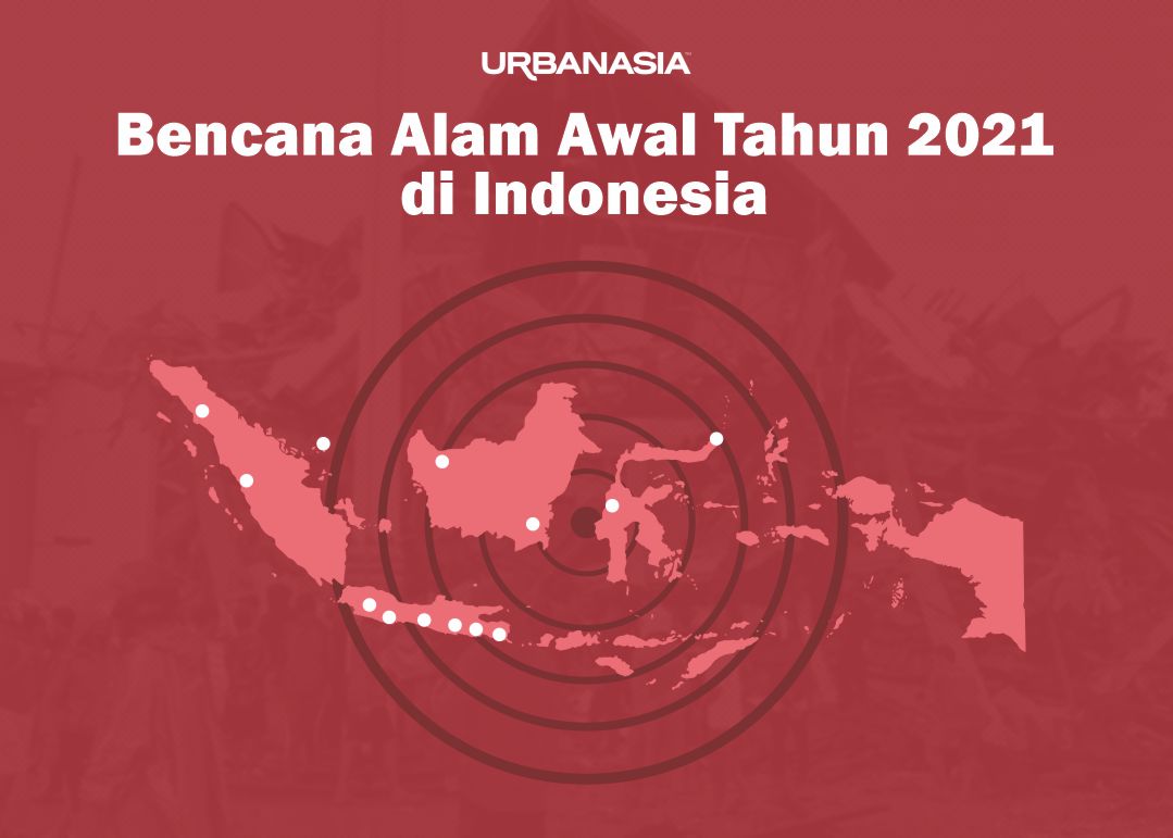 [INFOGRAFIS] Bencana Alam Awal Tahun 2021 di Indonesia