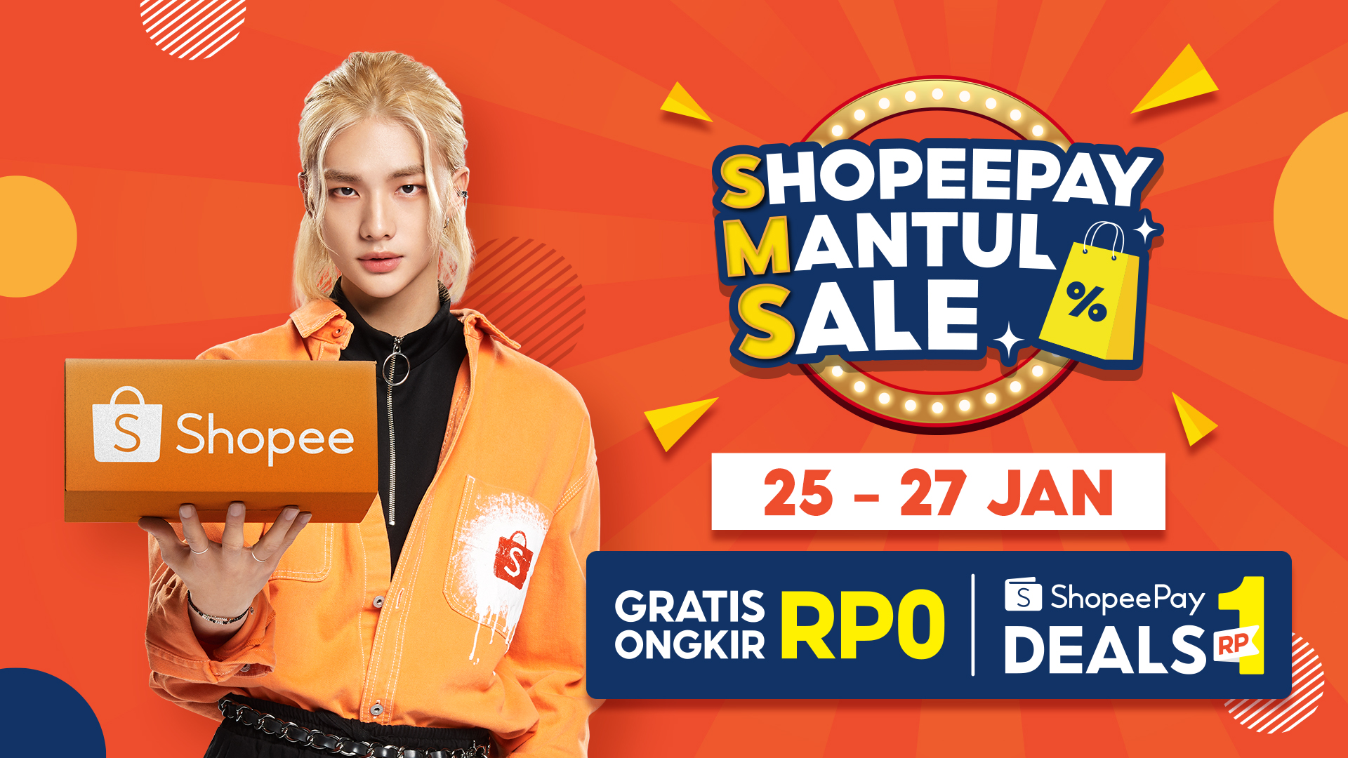 Hadir Tiap Bulan, ShopeePay Mantul Sale (SMS) Tawarkan Gratis Ongkir Rp0 dan ShopeePay Deals Rp1!