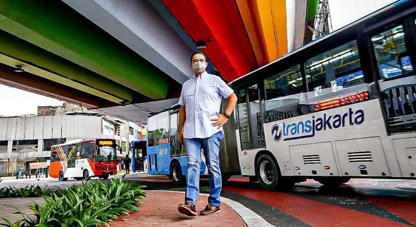 Anies Baswedan Masuk Daftar Pahlawan Transportasi 2021 Versi TUMI 