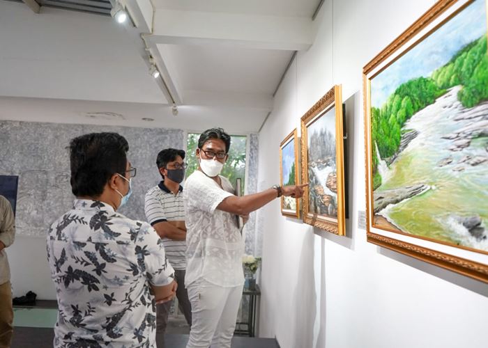Bareng Dewa Mustika Art Lab, Pertamina Foundation Gelar Pameran Lukisan untuk Amal