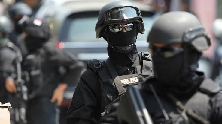Densus 88 Ciduk Tiga Teroris di Lampung