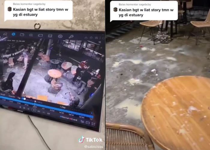 Netizen Geram Sekelompok Pemuda Bikin Kafe Kotor usai Gelar Acara