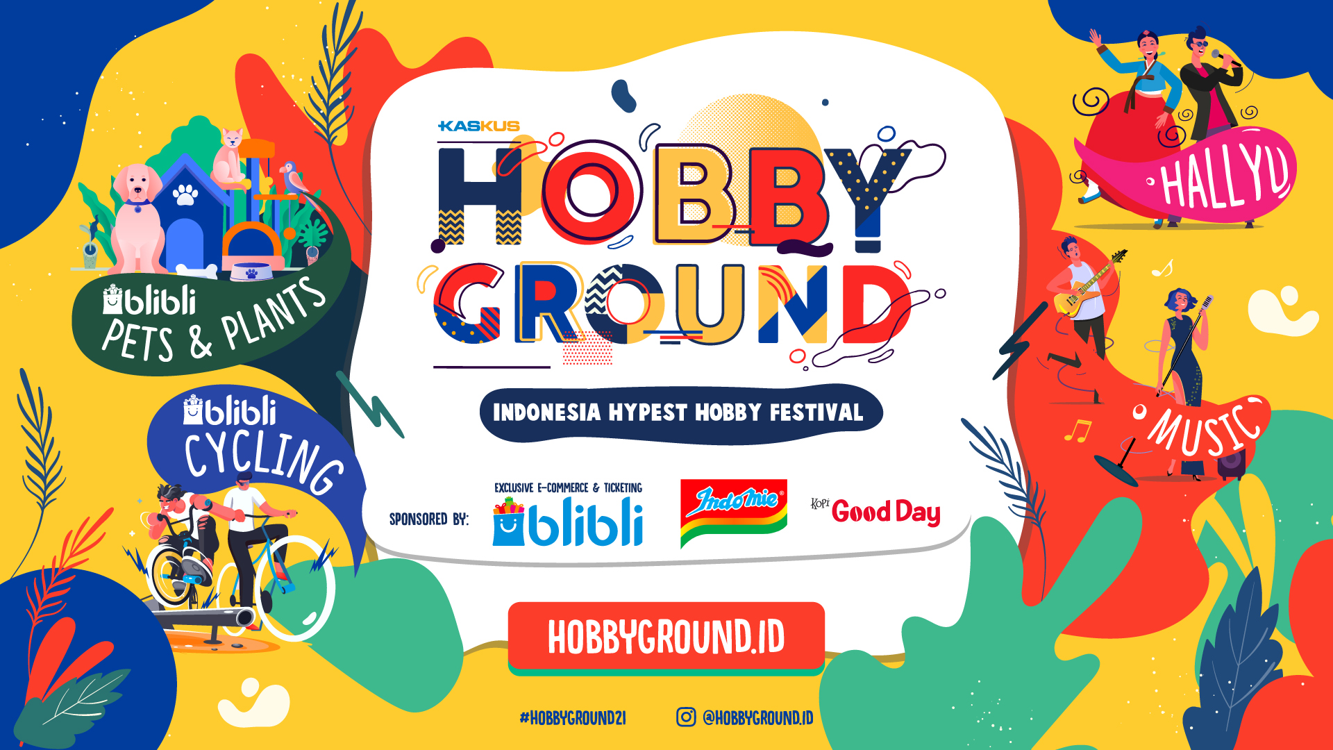 Kaskus Hobbyground 2021 Digelar 27 & 28 Maret, Ini Cara Beli Tiketnya 
