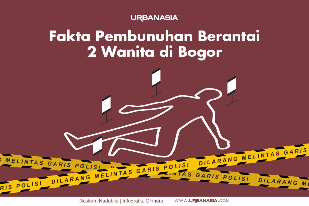[INFOGRAFIS] Fakta Pembunuhan Berantai 2 Wanita di Bogor