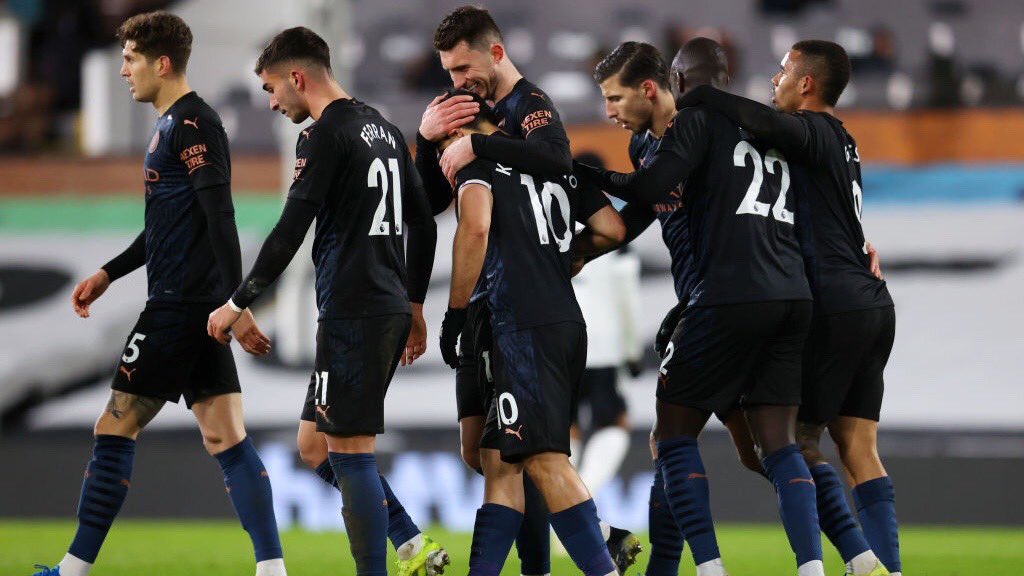 Man City Galak Banget di Tandang, Aguero Akhirnya Bikin Gol