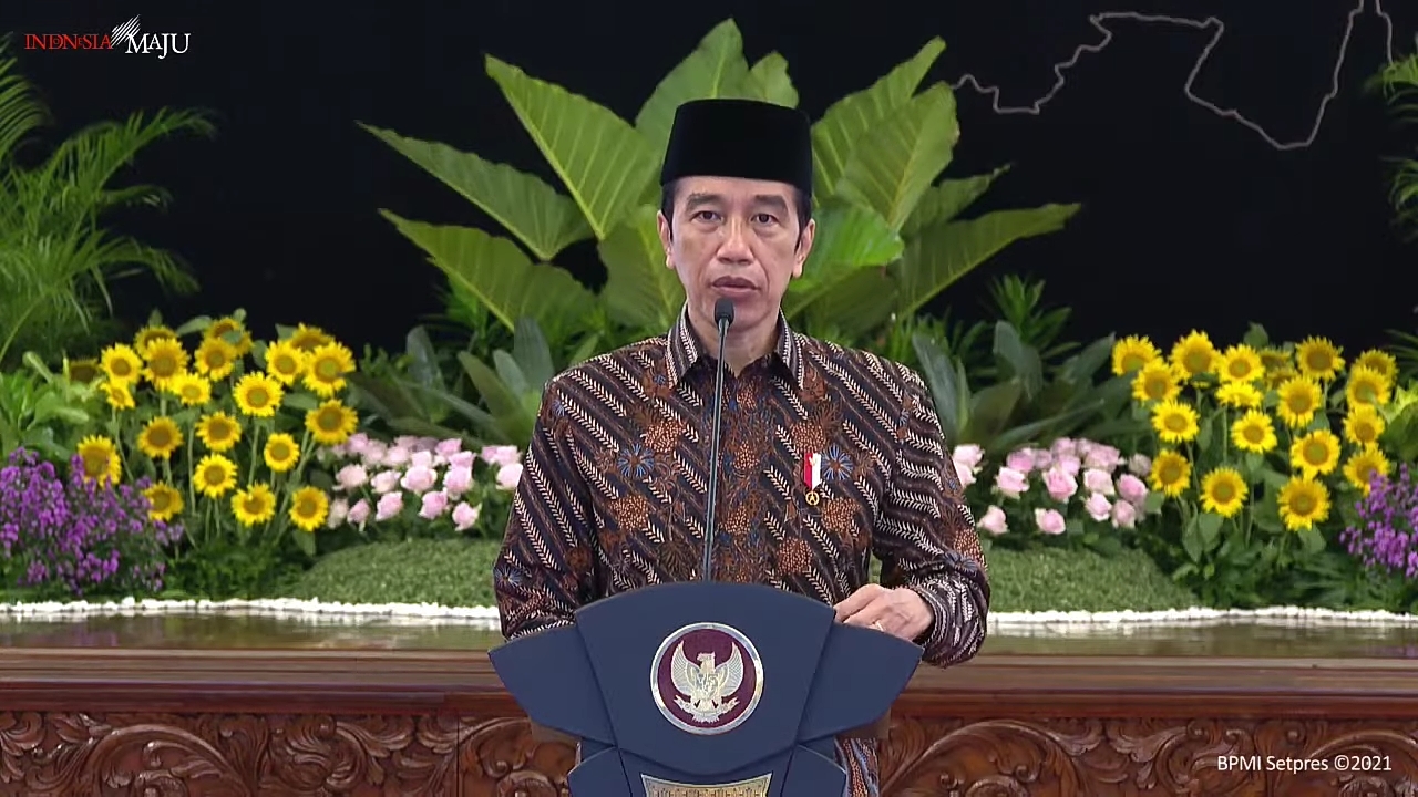 Jokowi Buka Kongres XXXI HMI, Batik Madura Jadi Sorotan