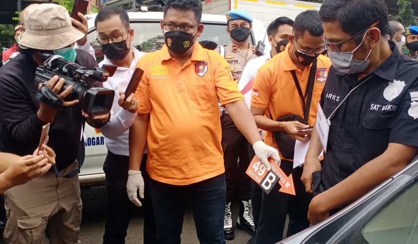 51 Adegan Rekonstruksi Penembakan Bripka CS di Cengkareng