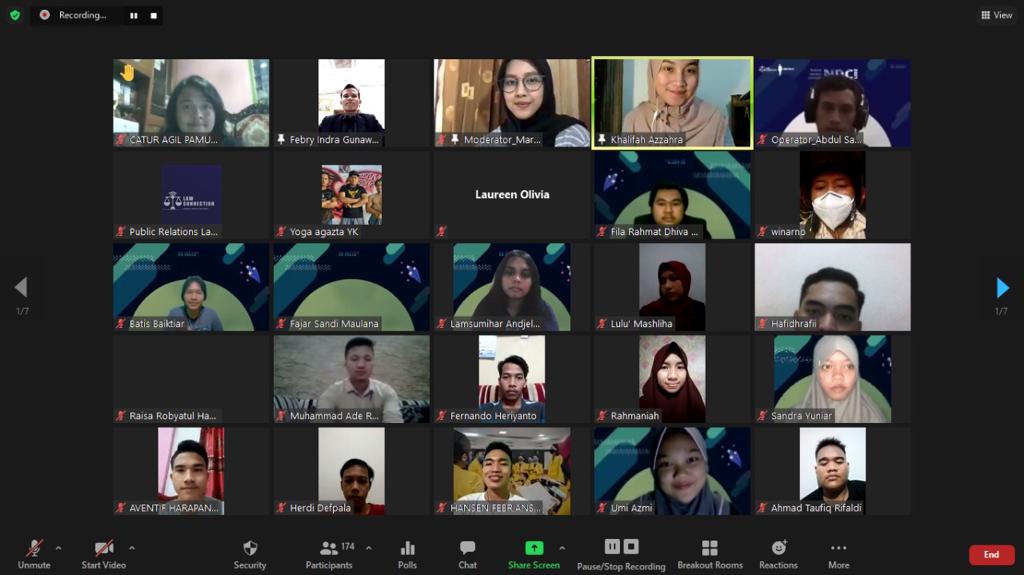 National Debaters Connection: Menjawab Tantangan Hukum Masa Mendatang