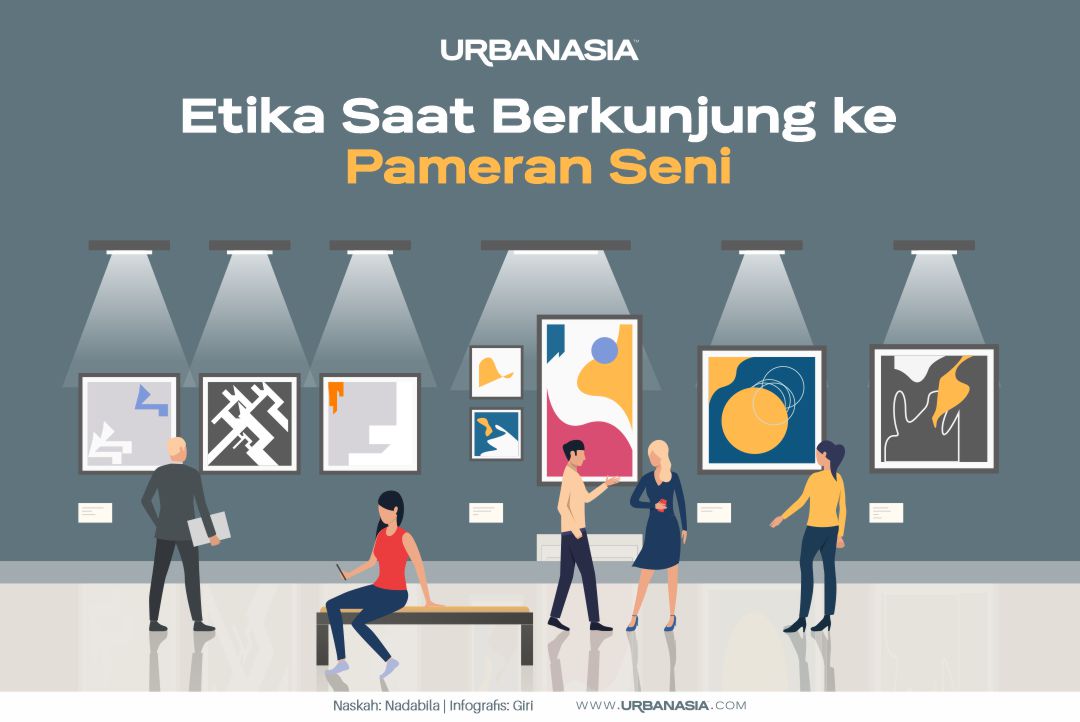 [INFOGRAFIS] Etika saat Berkunjung ke Pameran Seni