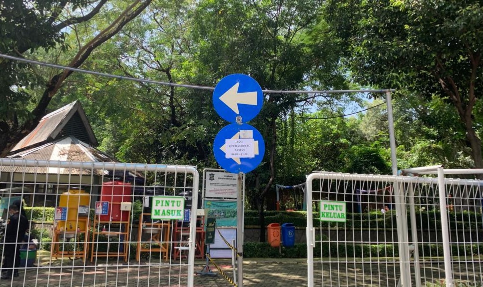 8 Taman di Surabaya Kembali Buka, Jam Operasional dan Pengunjung Dibatasi