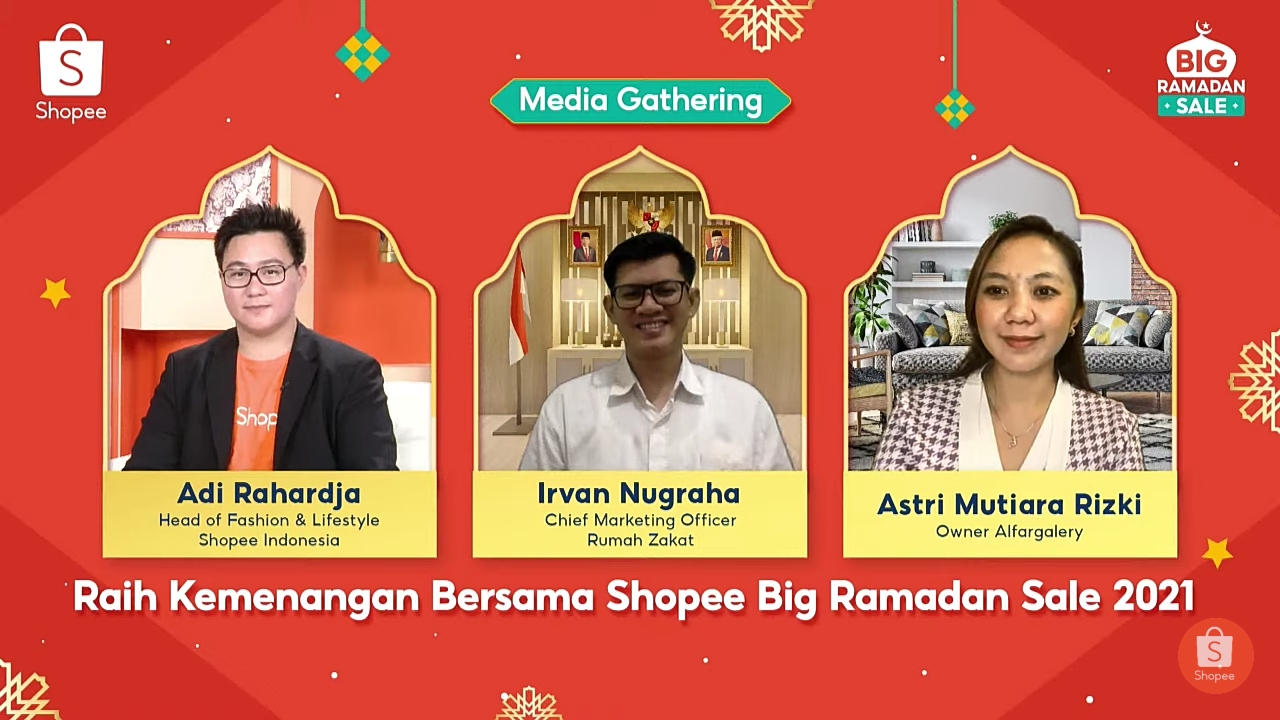 Shopee Catat Lebih dari Rp 1 Miliar Zakat dan Donasi Selama Big Ramadan Sale