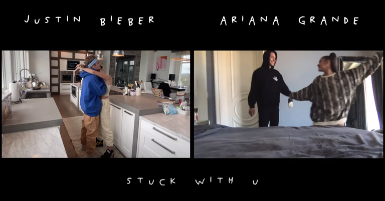 1621305642-MV-'Stuck-With-U'-Justin-Bieber-dan-Ariana-Grande.png