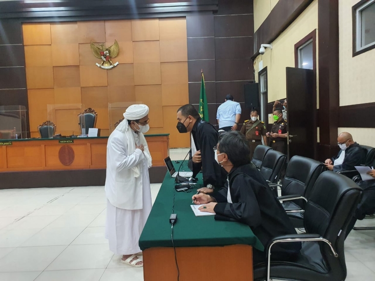 Pengadilan Tinggi DKI Tolak Banding Rizieq Shihab soal Kasus RS Ummi