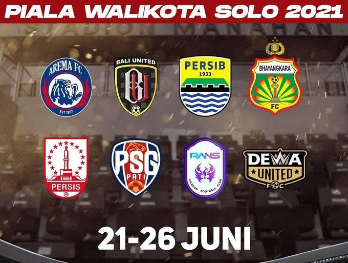 Piala Wali Kota Solo 2021: Persis Vs PSG Pati Jadi Laga Pembuka