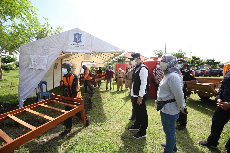 Kasus Kematian COVID-19 Naik, Pemkot Surabaya Tambah Lahan Pemakaman