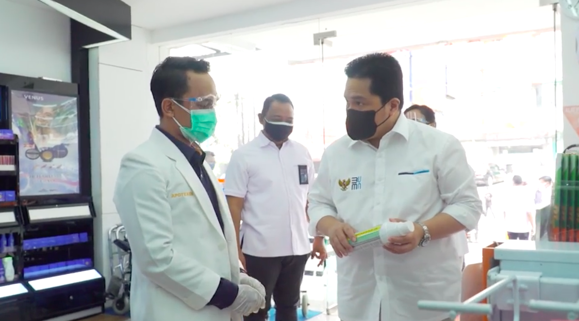 Ajak Warga Donasi Vitamin untuk Nakes, Erick Thohir Dikritik Netizen
