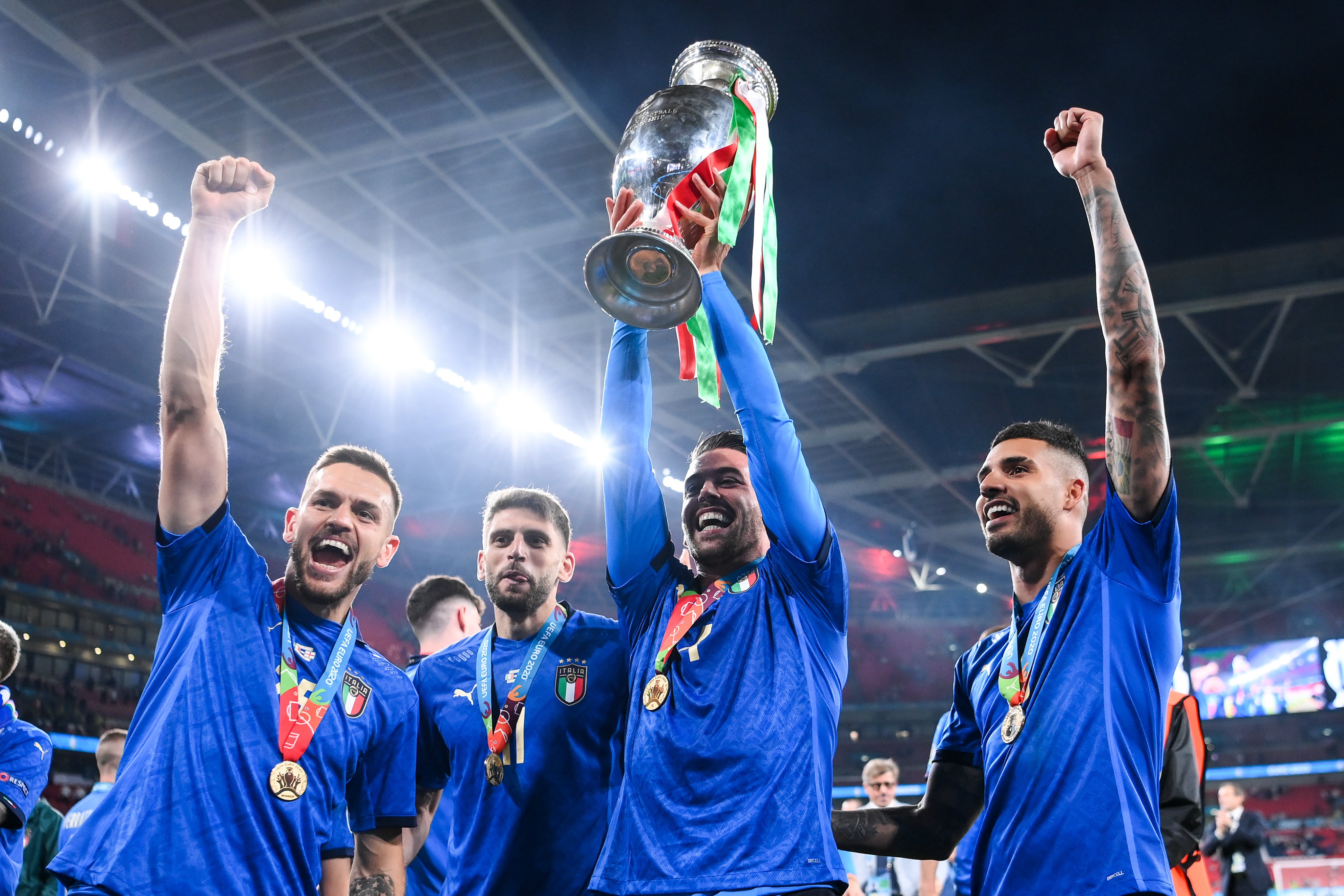 Juara Euro 2020, Pemain Italia Dapat Bonus Segini