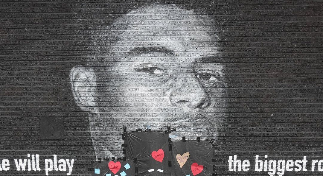 Ujaran Kebencian di Mural Marcus Rashford Kini Dipenuhi Pesan Dukungan