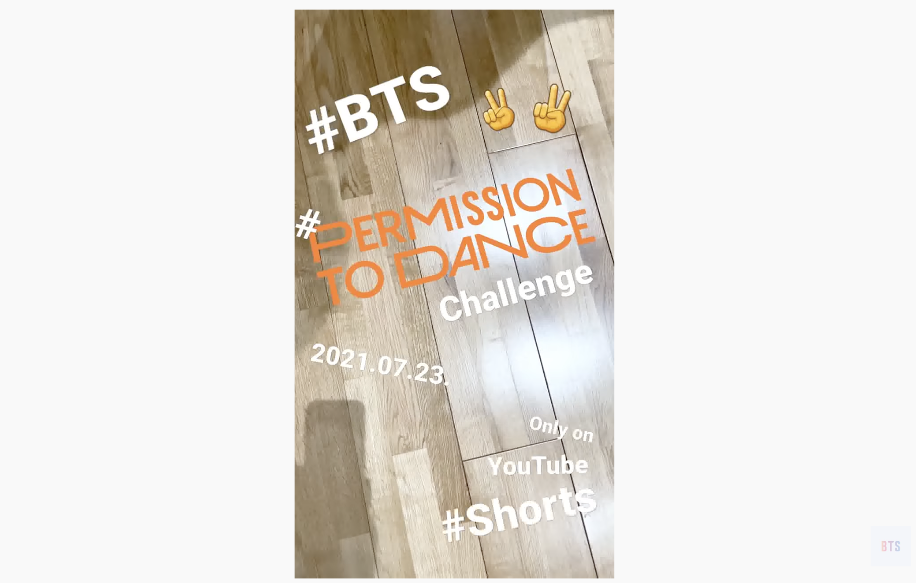 Yuk Ikut #PermissiontoDance Challenge Bareng BTS di YouTube Shorts!