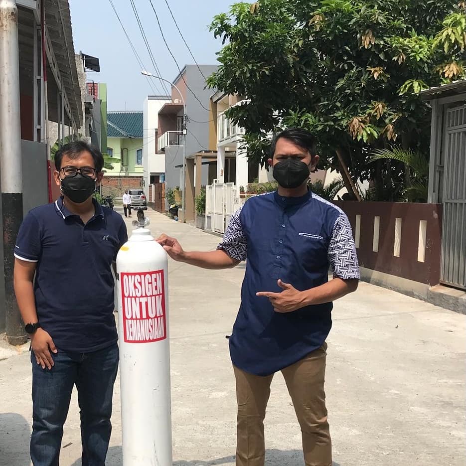 Relawan dan Inisiator Oksigen untuk Pasien COVID-19 Kerap Merasa Dilema