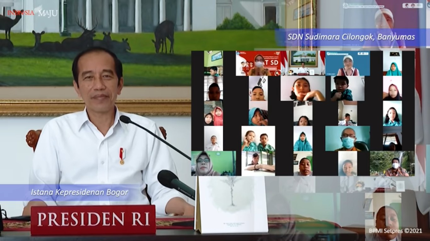 Momen Jokowi Ditanya Siswa SD: Kalau Jadi Presiden Ngapain Saja?
