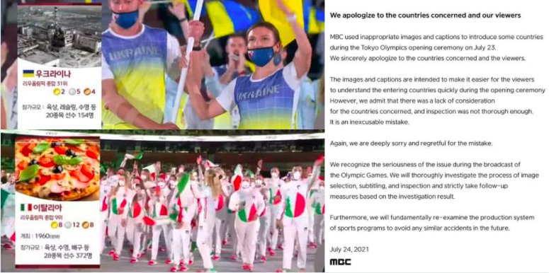 Tayangkan Informasi Ofensif Saat Pembukaan Olimpiade, TV Korsel Minta Maaf